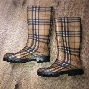 Vintage Burberry Rain Boots